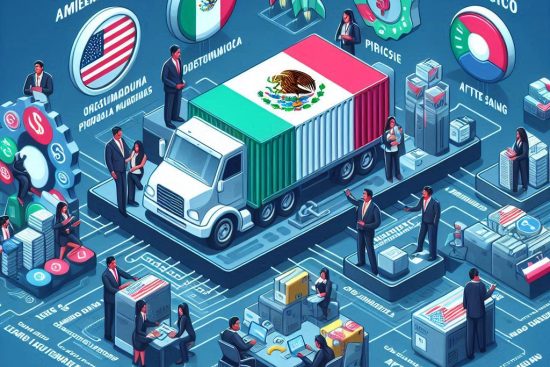 Promotional services of the product in order to push them in the American and Mexican markets